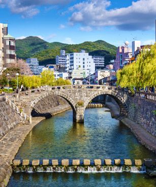 Nagasaki Pont Spectacles Meganebashi