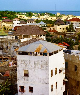 Lamu Ville Vue Aerienne