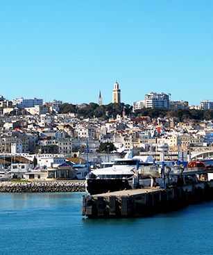 Tanger Port Panorama