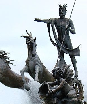 Monterrey Statue Poseidon