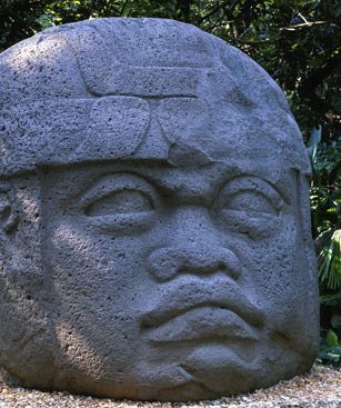 Villahermosa Olmec Colossal Head