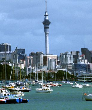 Auckland Port Tour Sky Tower