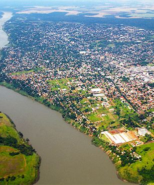 Ciudad Del Este Vue Aerienne