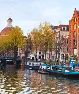 Amsterdam Fleuve Amstel Pont