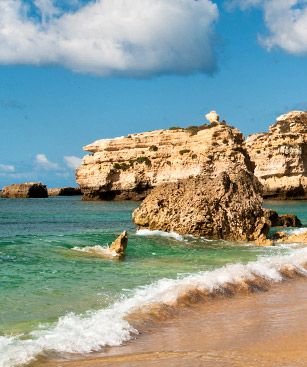 Faro Plage Falaise