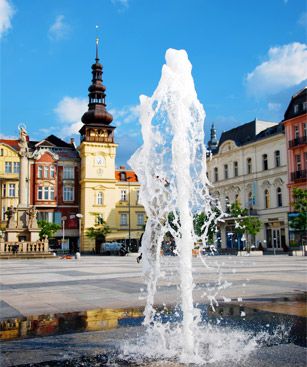 Ostrava Fontaine Ancien Hotel Ville