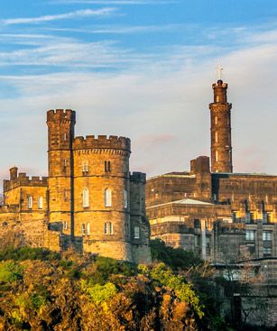 Edimbourg Maison Du Gouverneur Calton Hill