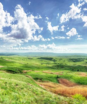 Stavropol Russie Steppe Paysage