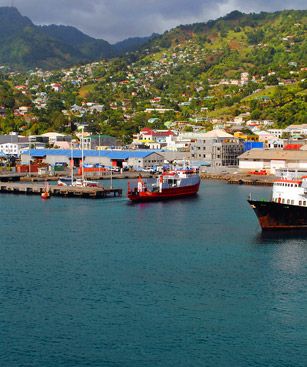 Castries Kingstown Stvincent