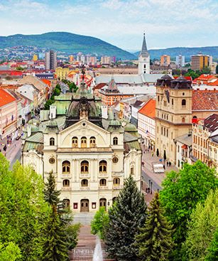 Kosice Toits Panorama Ville