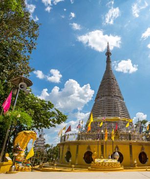 Hat Yai Stainless Steel Pagoda Thailand