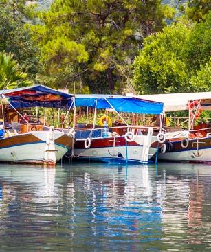 Dalaman Riviere Daylan Bateaux