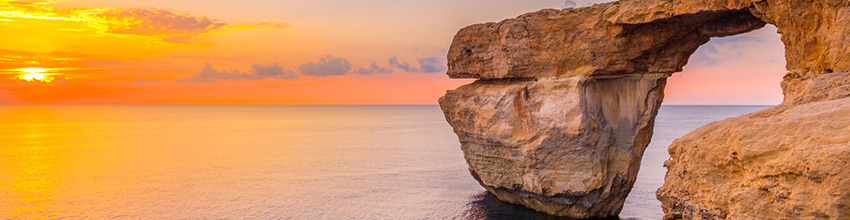 La Mer intérieure de la baie de Dwejra