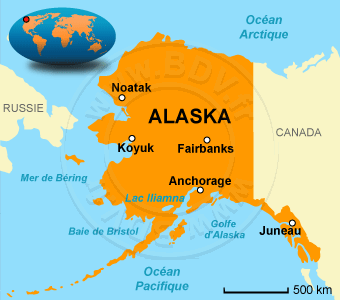 carte de l alaska