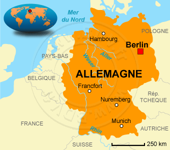 munich carte allemagne