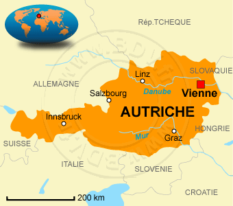 autriche carte