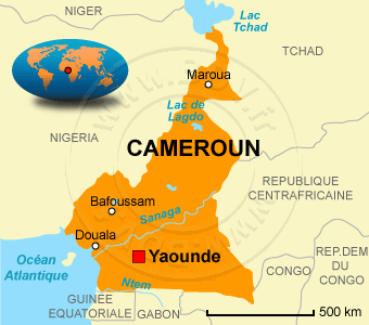 Carte du Cameroun