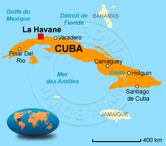 carte de cuba simple