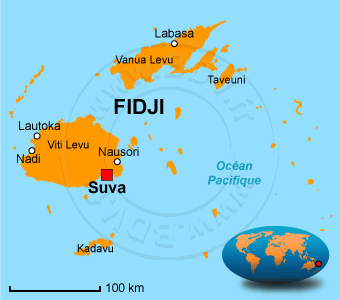 fidji carte