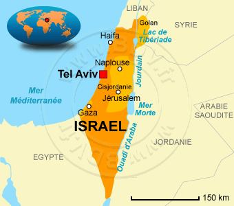 jérusalem carte israël