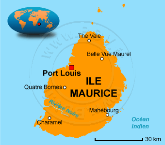 Carte de Maurice