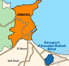 Plan de lAéroport d'Annaba-Rabah Bitat