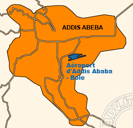 Plan de lAéroport International d'Addis Ababa - Bole