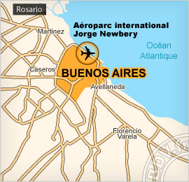 Plan de l'aéroport de Buenos-Aires