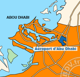 Plan de lAéroport d'Abu Dhabi