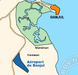 Plan de lAéroport de Banjul