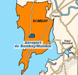 Plan de lAéroport de Bombay/Mumbai
