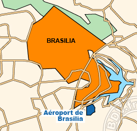 Plan de lAéroport de Brasilia