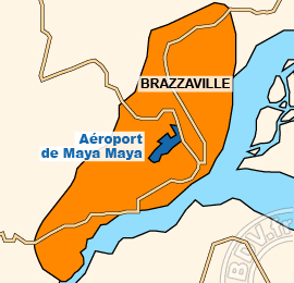 Plan de lAéroport de Maya Maya