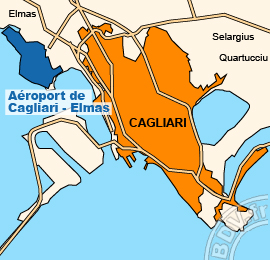 Plan de lAéroport de Cagliari - Elmas