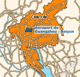 Plan de l'Aéroport de Guangzhou - Baiyun