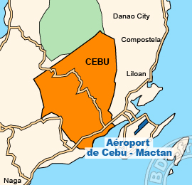 Plan de lAéroport de Cebu - Mactan