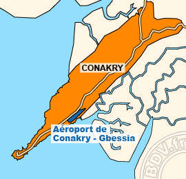 Plan de l'Aéroport de Conakry - Gbessia