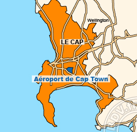 Plan de lAéroport de Cap Town