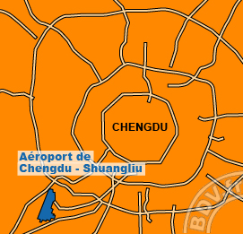 Plan de lAéroport de Chengdu - Shuangliu