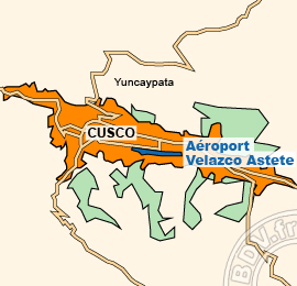 Plan de lAéroport International Velazco Astete