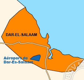 Plan de lAéroport de Dar-Es-Salaam