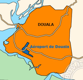 Plan de lAéroport International de Douala
