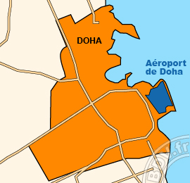 Plan de l'Aéroport International de Doha