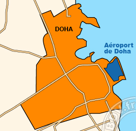 Plan de lAéroport international Hamad