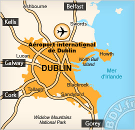Plan de l'aéroport de Dublin