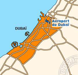 Plan de lAéroport de Dubaï