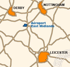 Plan de lAéroport East Midlands