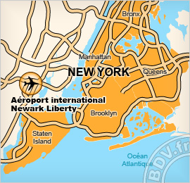 Plan de l'aéroport de New York