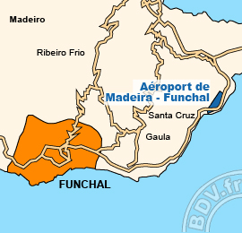 Plan de lAéroport de Madeira - Funchal