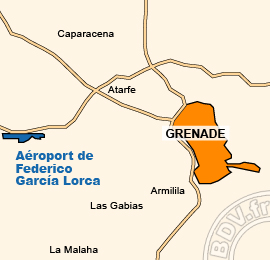 Plan de lAéroport de Federico García Lorca